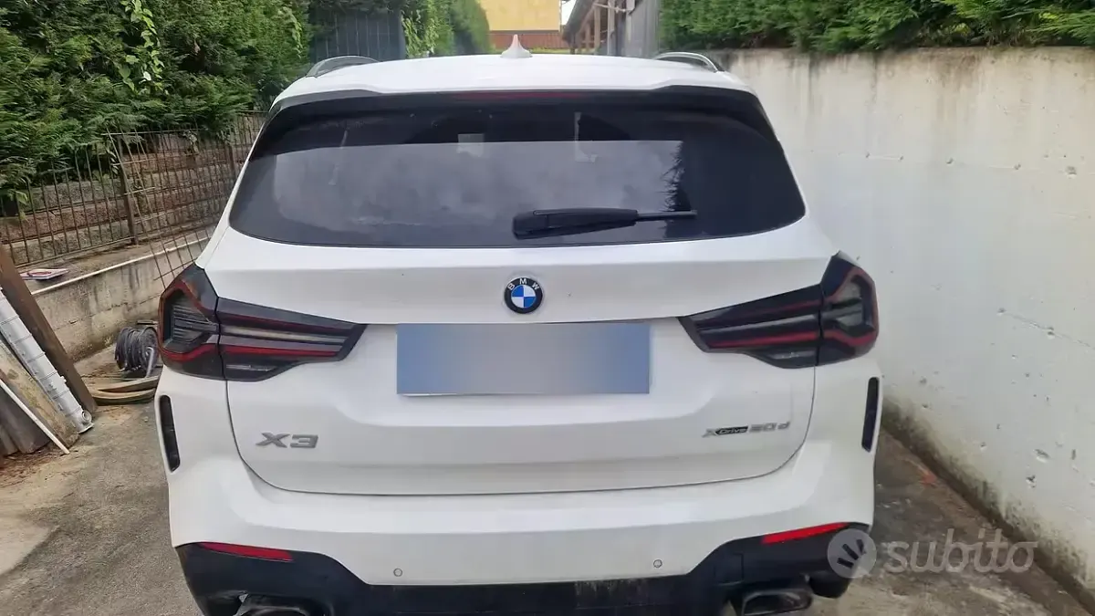Usata BMW X3 M Sport 190 CV (139 kW) 2022 Bianco SUV