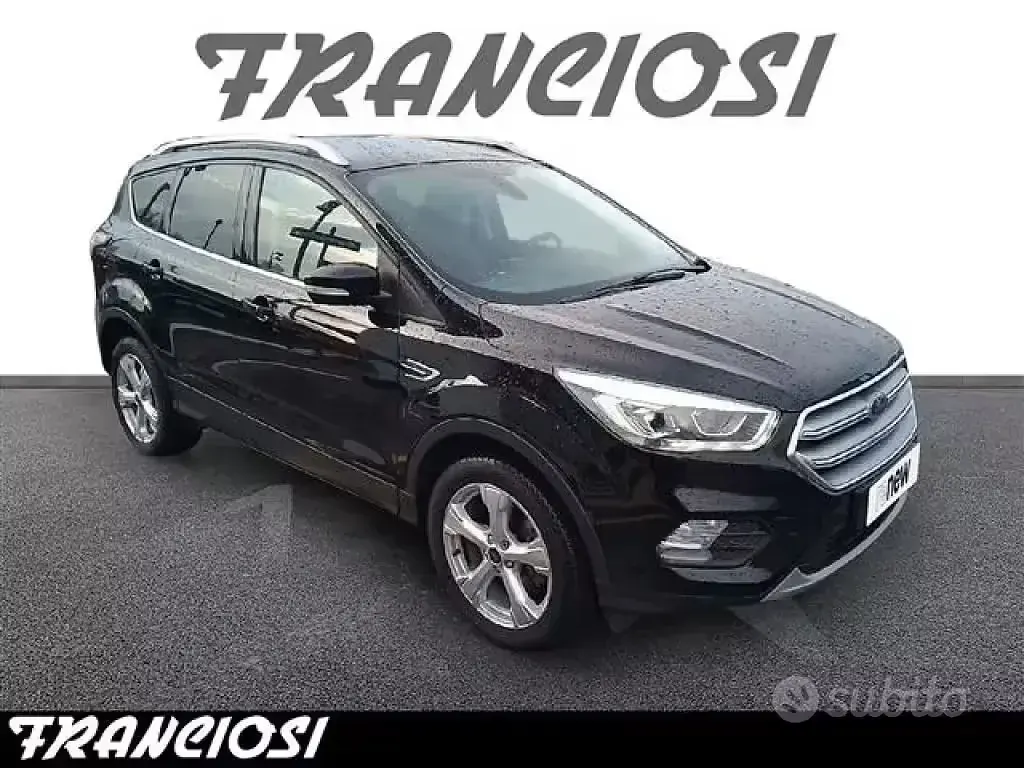 Usata Ford Kuga Titanium S 120 CV (88 kW) 2017 Nero SUV