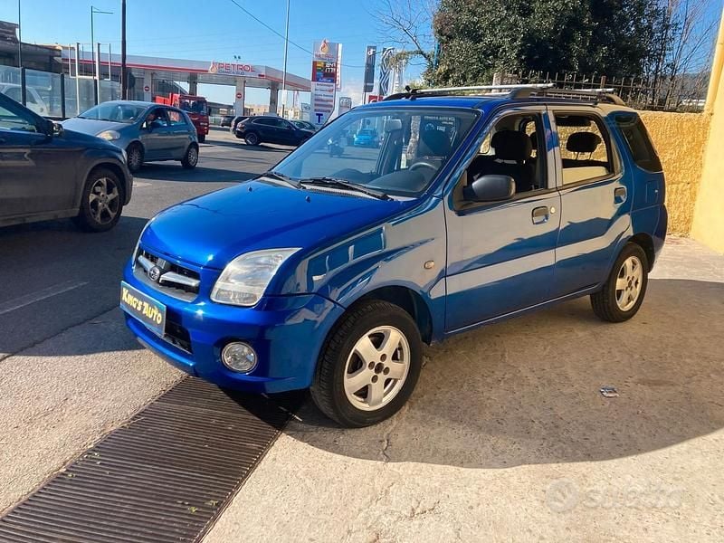 Usata Subaru Justy 94 CV (69 kW) 2006 Blu Utilitaria