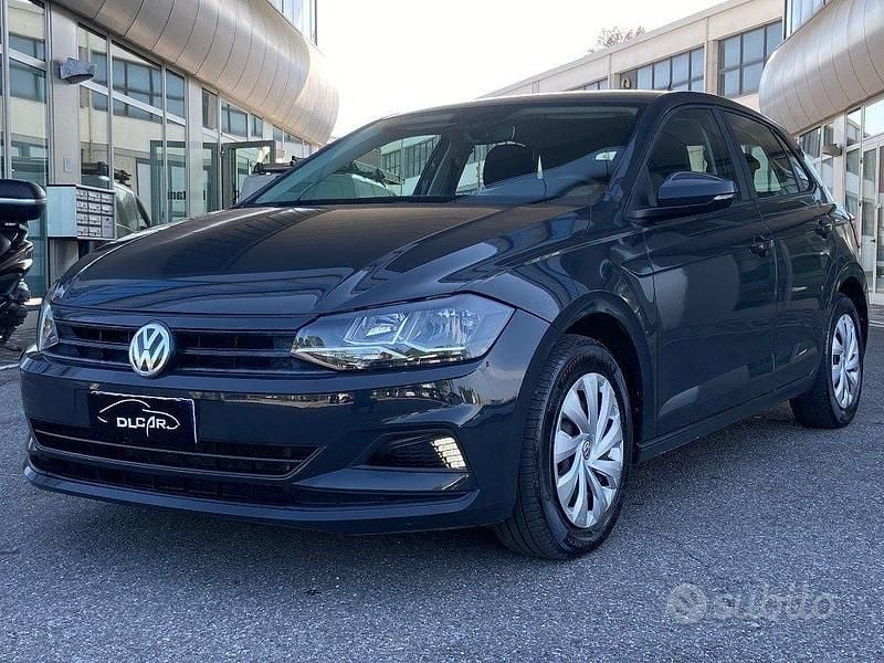 Usata VW Polo Trendline 90 CV (66 kW) 2018 Grigio Utilitaria