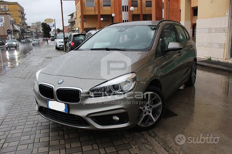 Usata BMW 216 Active Tourer 116 CV (85 kW) 2016 Grigio Monovolume