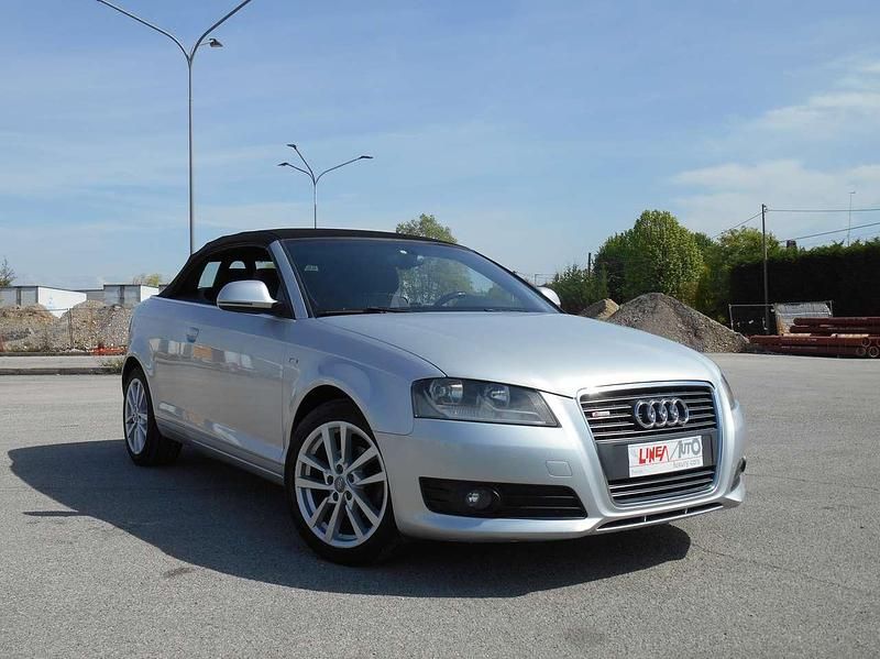 Usata Audi A3 Cabriolet Ambition 105 CV (77 kW) 2008 Argento Cabrio