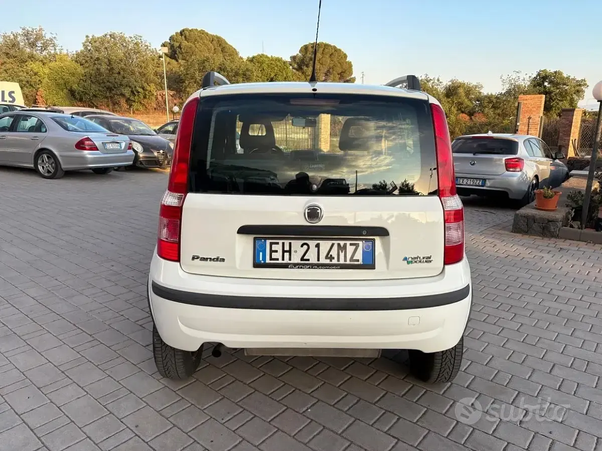 Usata Fiat Panda Dynamic 69 CV (50 kW) 2011 Bianco Utilitaria