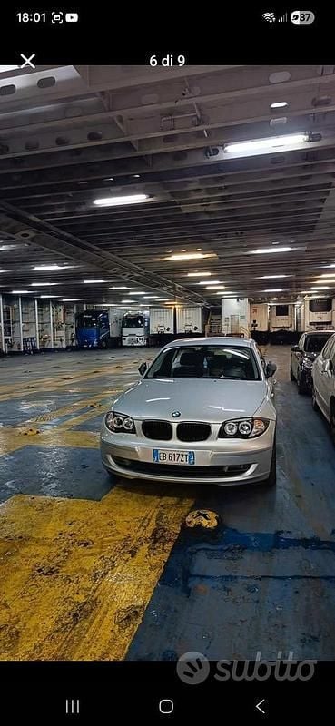 Usata BMW 118 195 CV (143 kW) 2010 Grigio Utilitaria