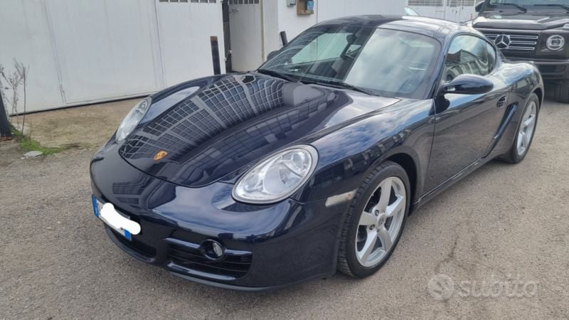 Usata Porsche Cayman 245 CV (180 kW) 2007 Blu/azzurro Coupé
