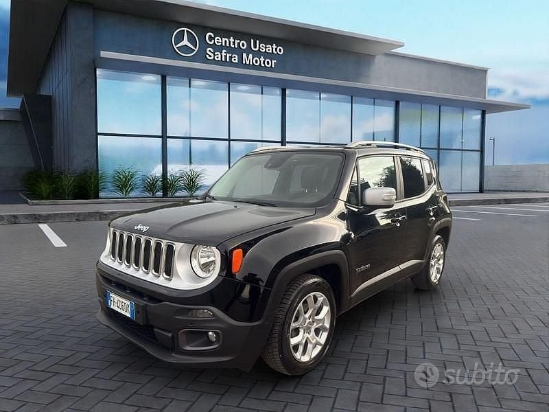 Usata Jeep Renegade Limited 120 CV (88 kW) 2017 Nero SUV