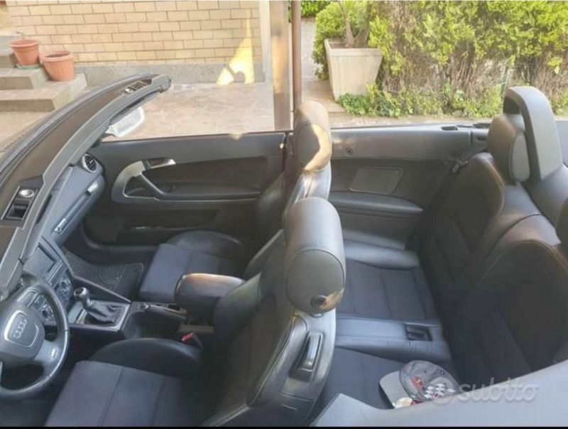 Usata Audi A3 Cabriolet 105 CV (77 kW) 2011 Bianco Cabrio