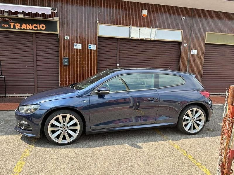 Usata VW Scirocco R-line 160 CV (117 kW) 2012 Blu/azzurro Coupé