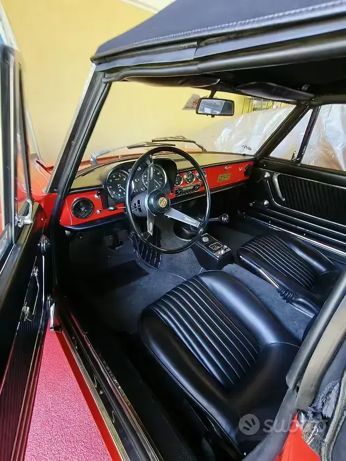 Usata Alfa Romeo Spider Veloce 1970 Rosso Cabrio