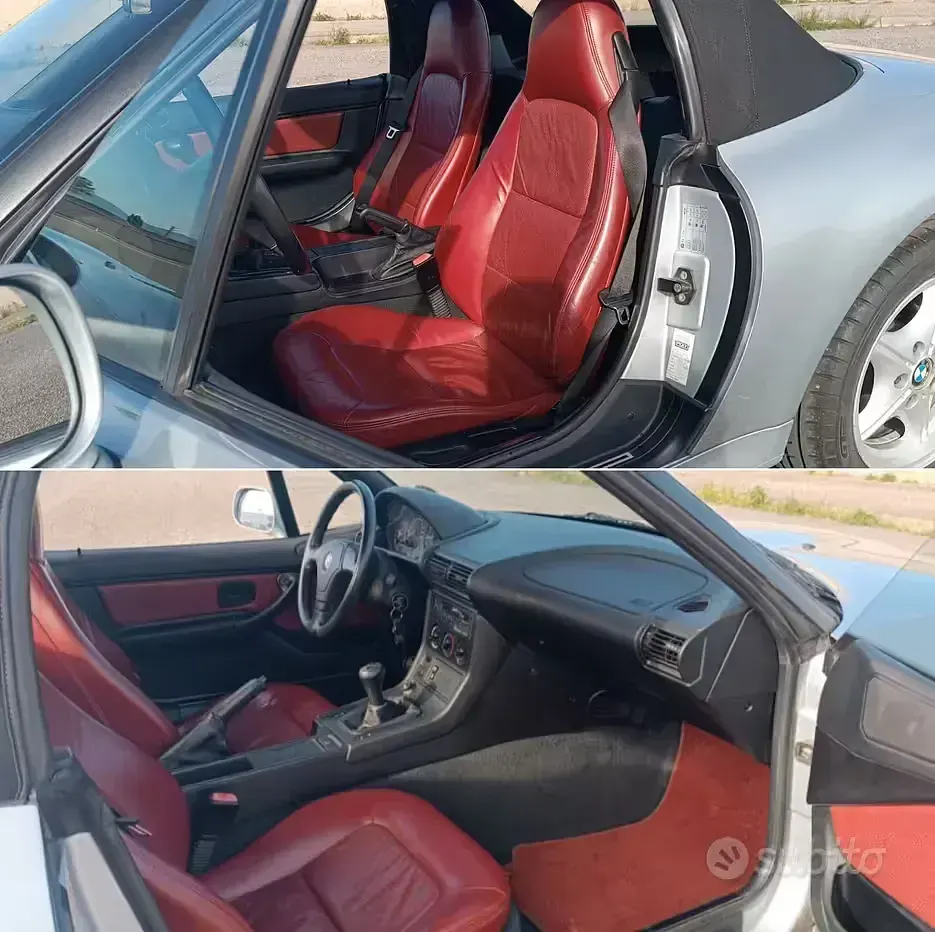 Usata BMW Z3 140 CV (102 kW) 1997 Grigio Cabrio