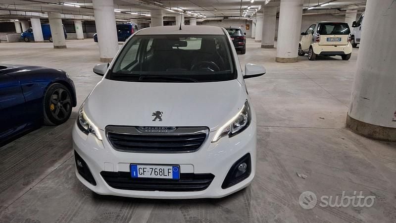 Usata Peugeot 108 Active 82 CV (60 kW) 2021 Bianco Berlina