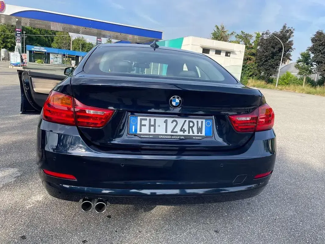 Usata BMW 420 Gran Coupé Advantage 190 CV (139 kW) 2017 Blu/azzurro Coupé