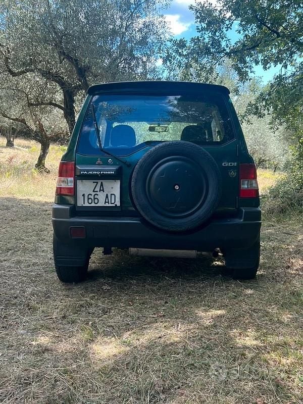 Usata Mitsubishi Pajero 114 CV (83 kW) 2004 Verde SUV