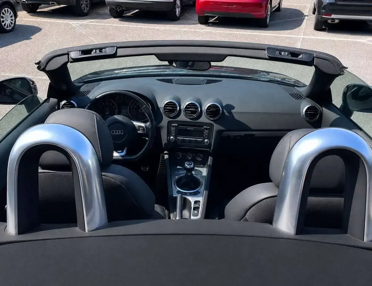 Usata Audi TT Roadster S-Line 200 CV (147 kW) 2009 Nero Cabrio