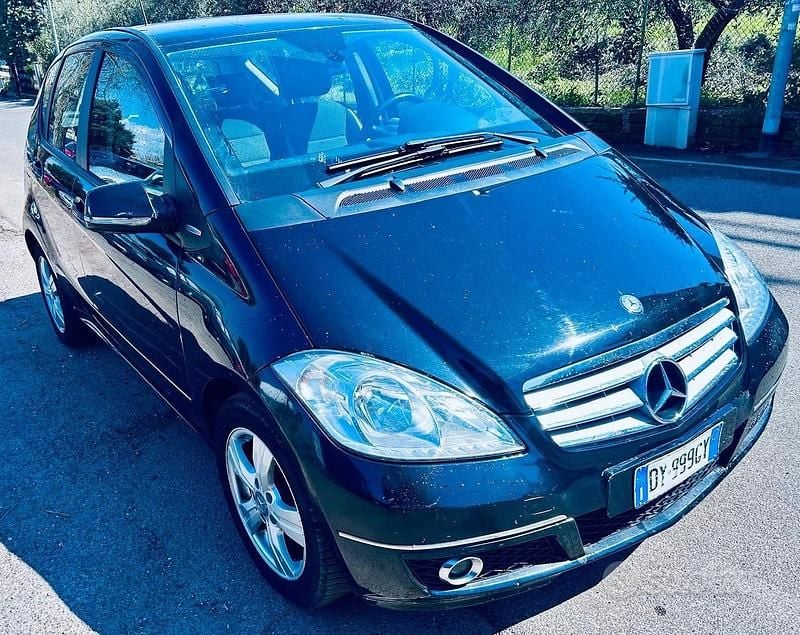 Usata Mercedes A160 Elegance 95 CV (69 kW) 2009 Nero Berlina