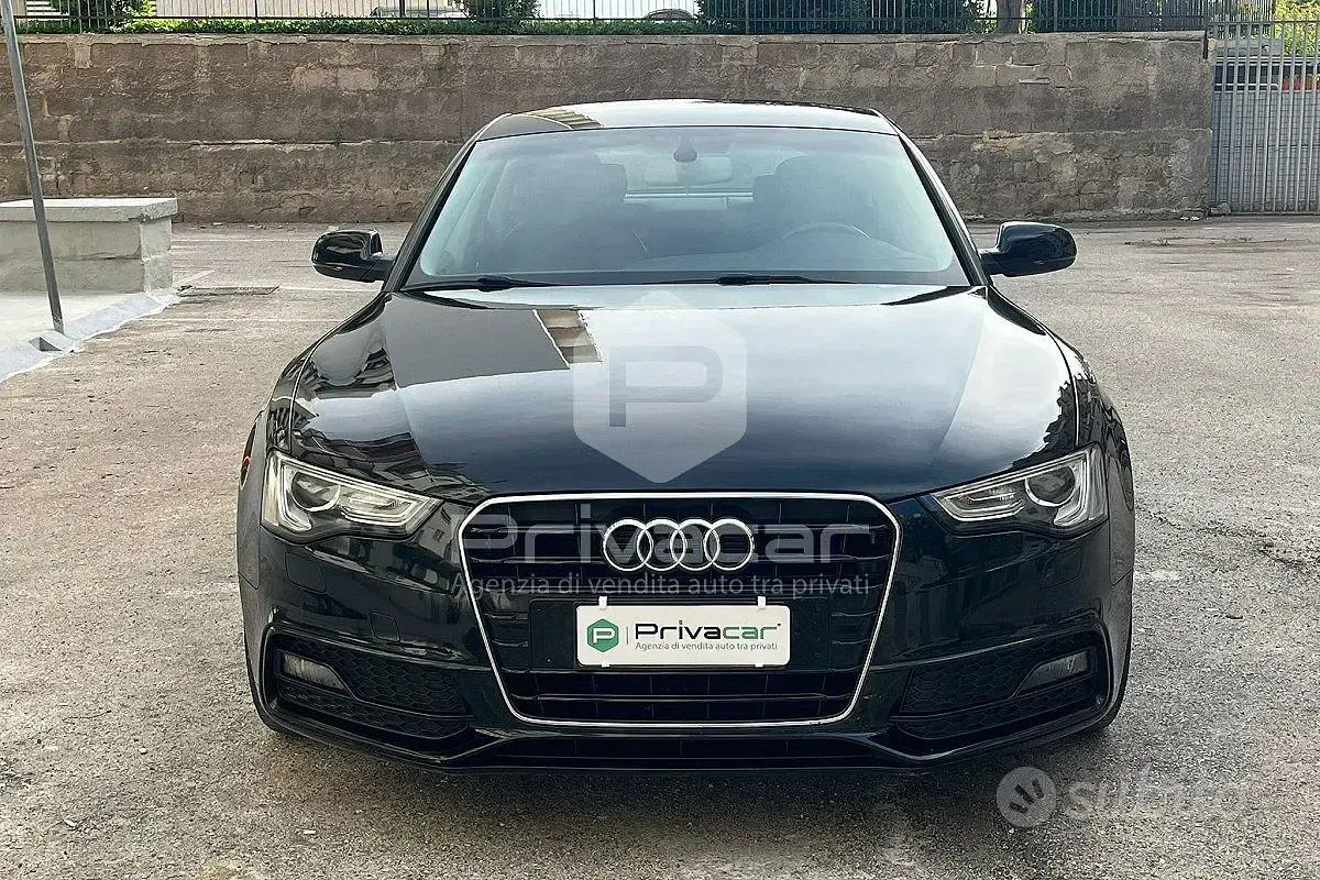 Usata Audi A5 S-Line 150 CV (110 kW) 2017 Nero Coupé
