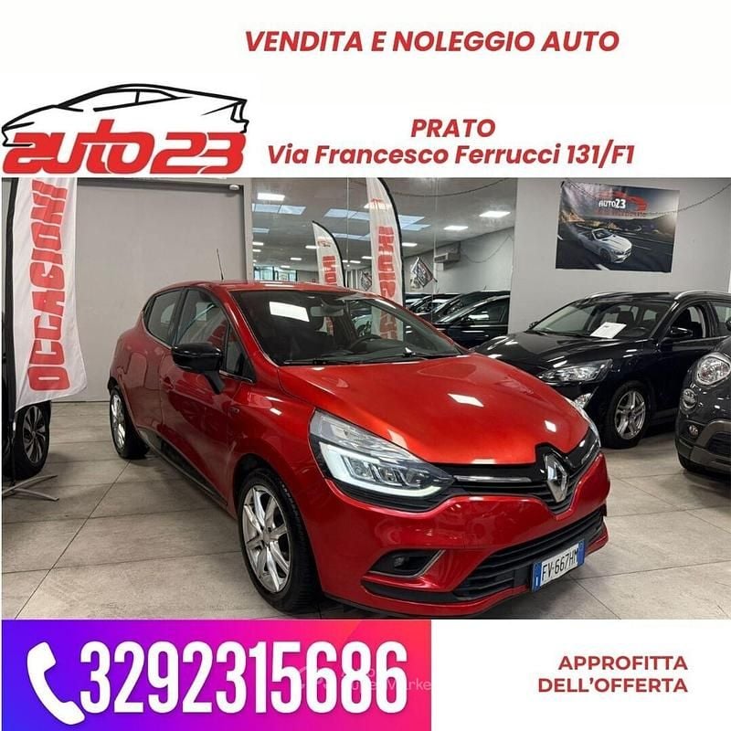 Usata Renault Clio IV 75 CV (55 kW) 2019 Rosso Berlina