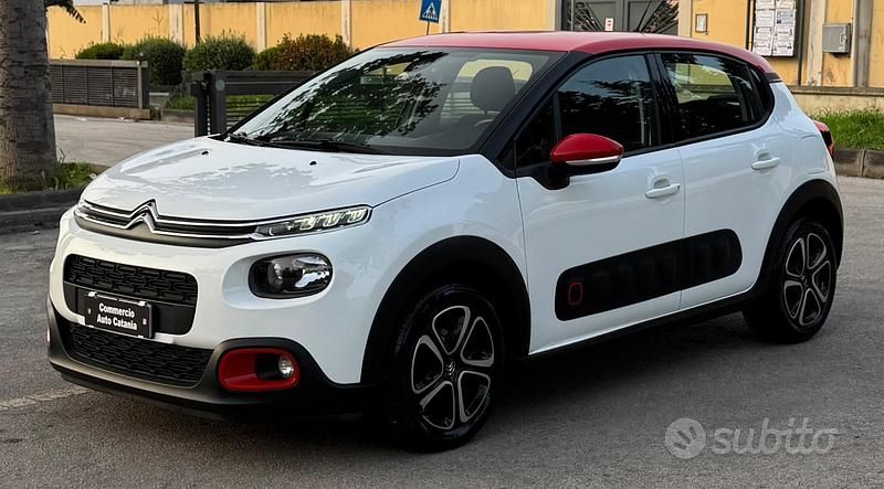 Usata Citroën C3 102 CV (75 kW) 2018 Bianco Utilitaria