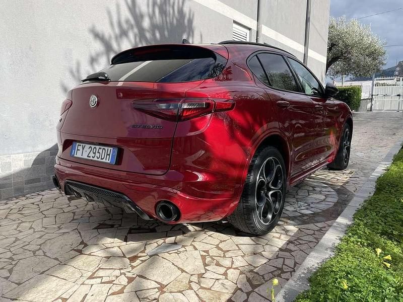 Usata Alfa Romeo Stelvio Tech Edition 210 CV (154 kW) 2019 Rosso SUV