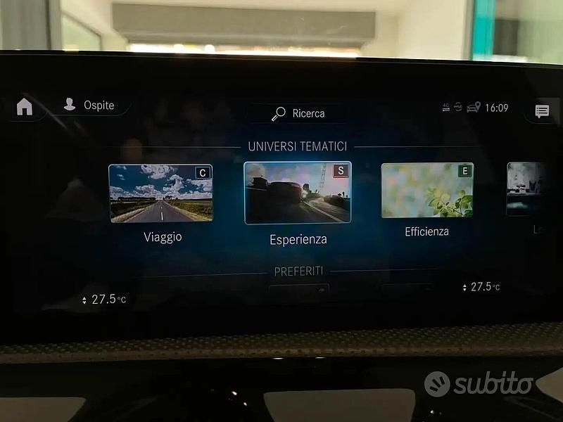 Usata Mercedes A180 Premium 116 CV (85 kW) 2021 Nero Berlina