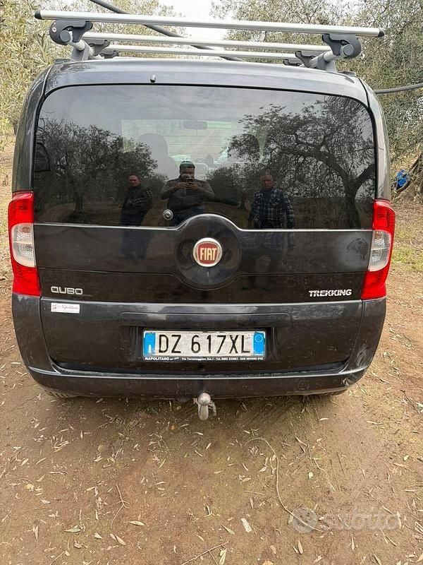 Usata Fiat Qubo Trekking 75 CV (55 kW) 2008 Nero Monovolume