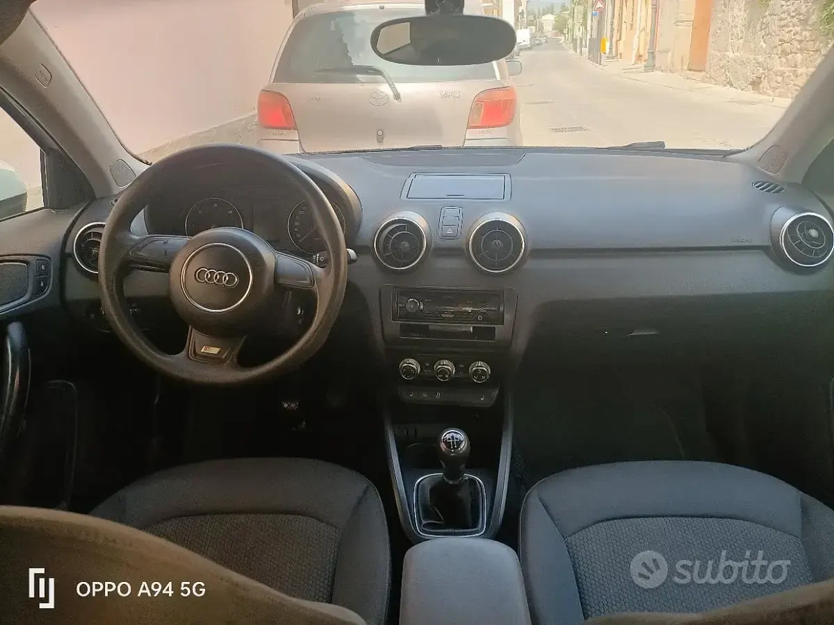Usata Audi A1 Sportback 90 CV (66 kW) 2012 Bianco Utilitaria