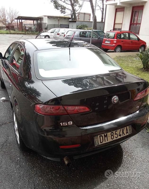 Usata Alfa Romeo 159 120 CV (88 kW) 2005 Nero Berlina