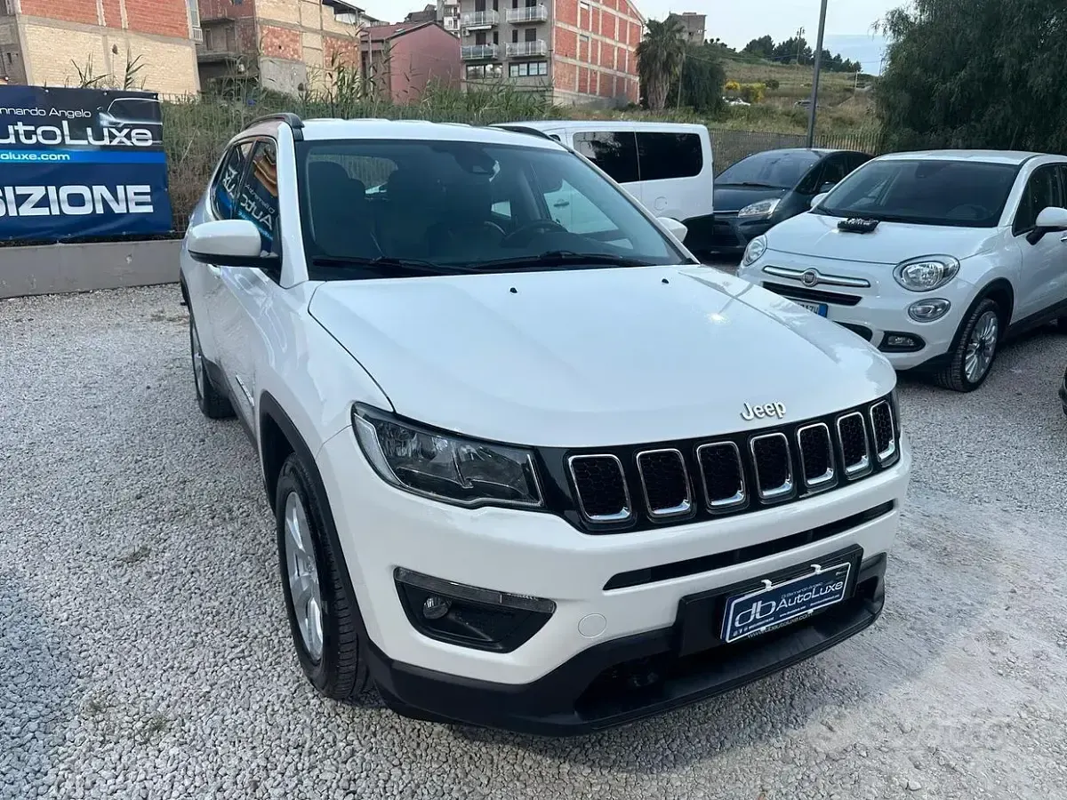 Usata Jeep Compass Longitude 120 CV (88 kW) 2019 Bianco SUV