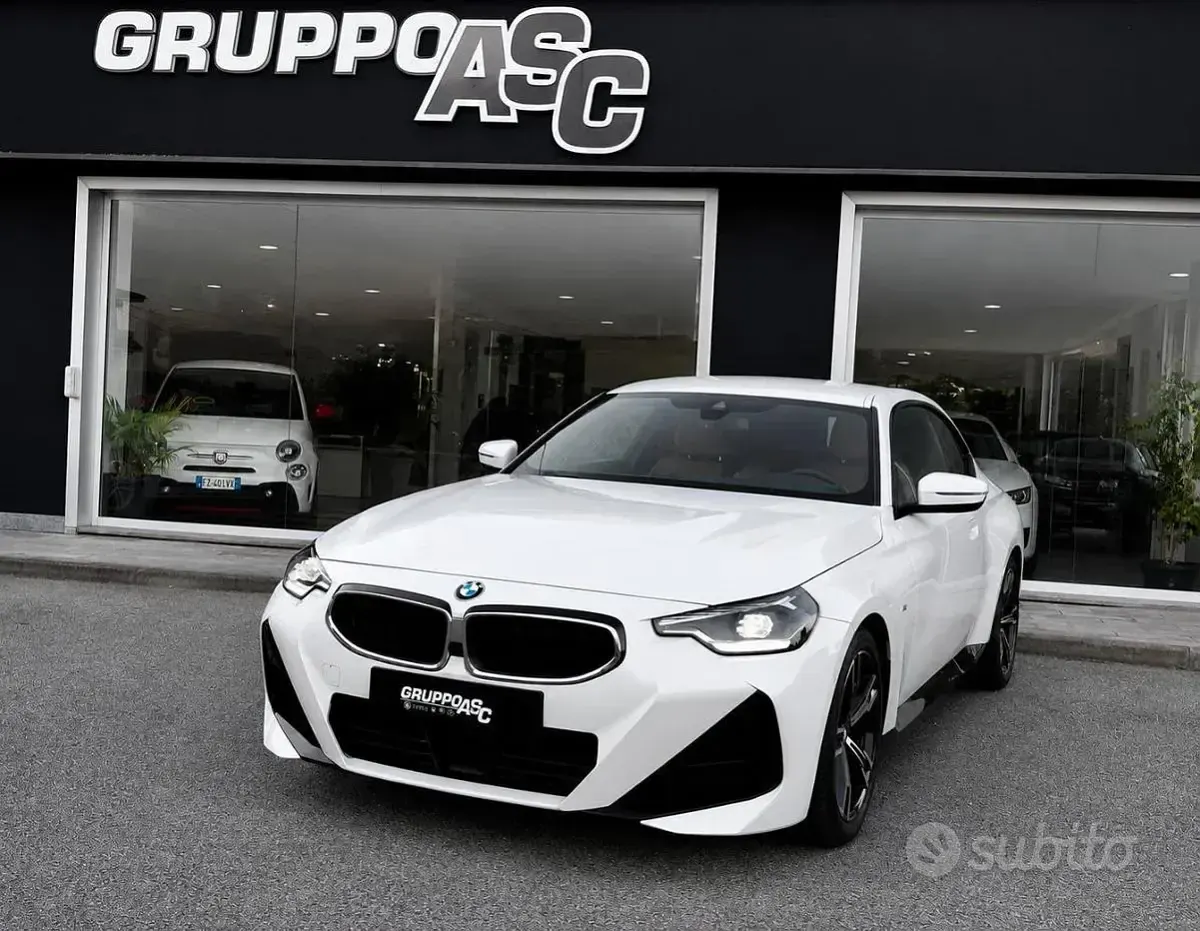 Usata BMW 220 M Sport 184 CV (135 kW) 2023 Bianco Coupé