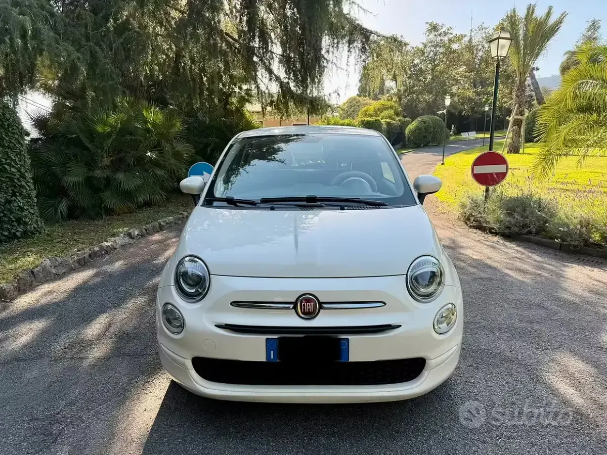 Usata Fiat 500 69 CV (50 kW) 2019 Bianco Utilitaria