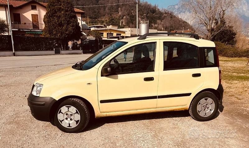 Usata Fiat Panda 2006 Giallo Utilitaria