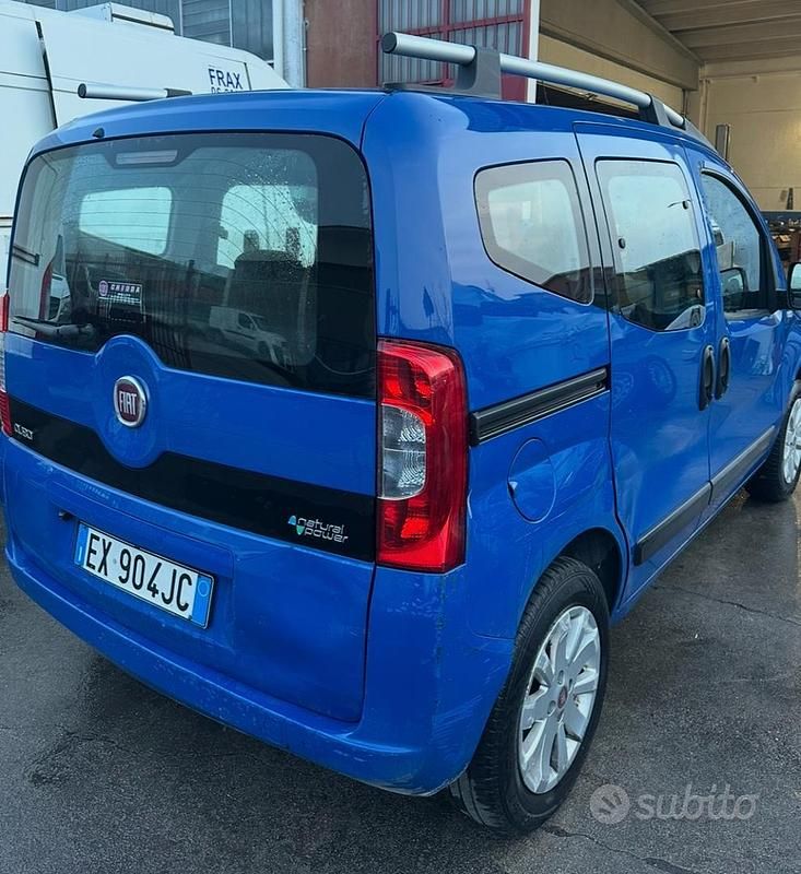 Usata Fiat Qubo Trekking 78 CV (57 kW) 2014 Blu Monovolume