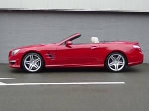 Usata Mercedes SL63 AMG AMG 537 CV (394 kW) 2012 Rosso Cabrio