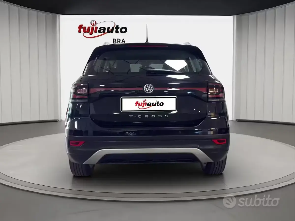 Usata VW T-Cross Advance 116 CV (85 kW) 2019 Nero SUV