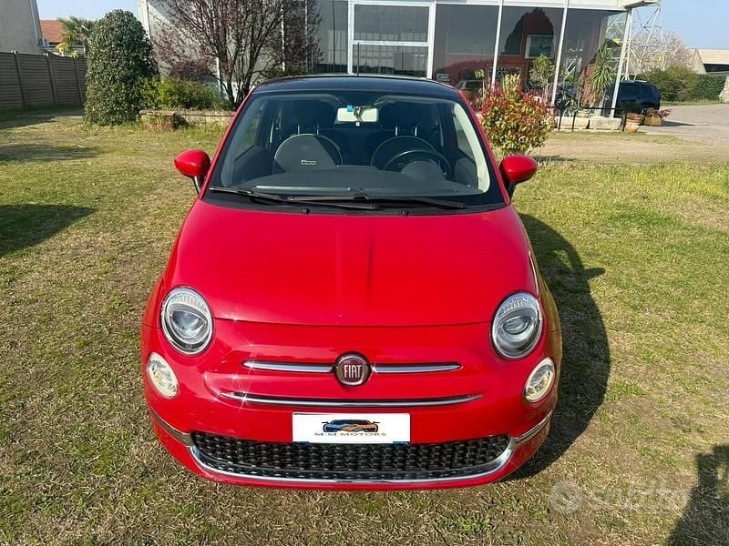 Usata Fiat 500 Lounge 69 CV (50 kW) 2017 Rosso Berlina