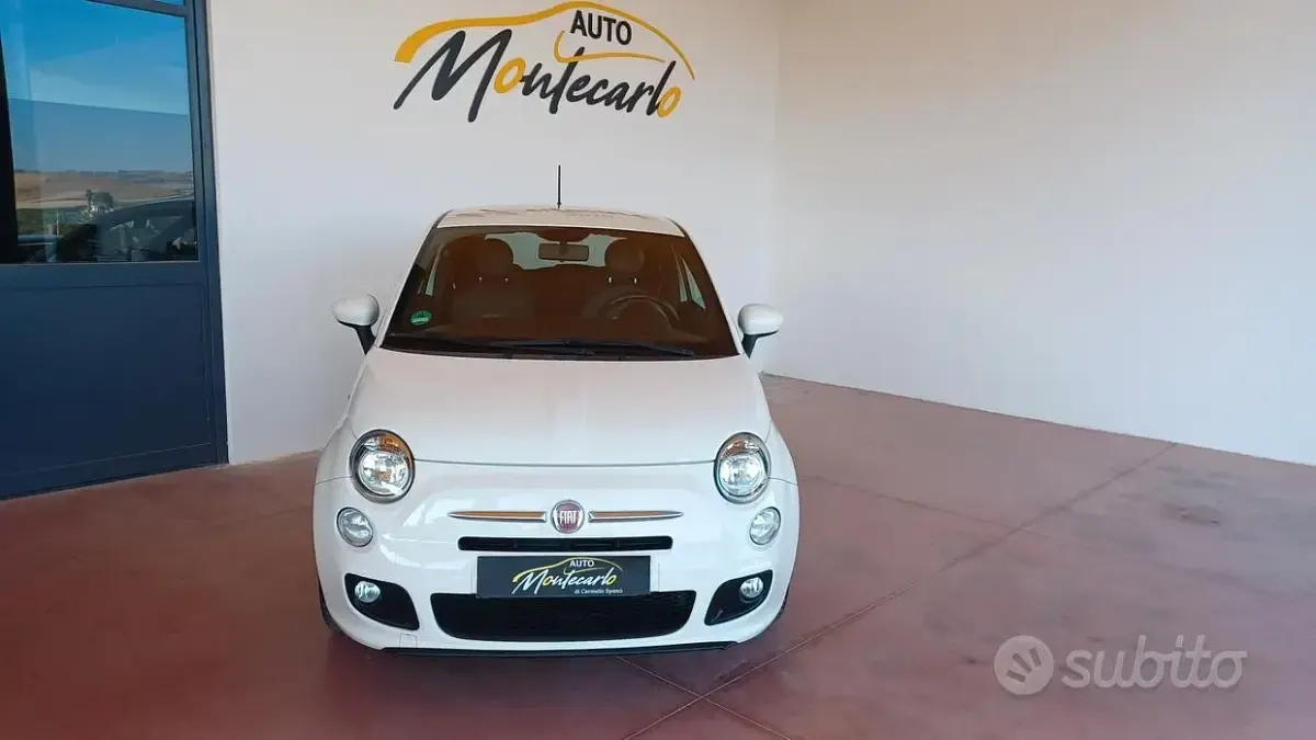 Usata Fiat 500 S 69 CV (50 kW) 2013 Bianco Utilitaria