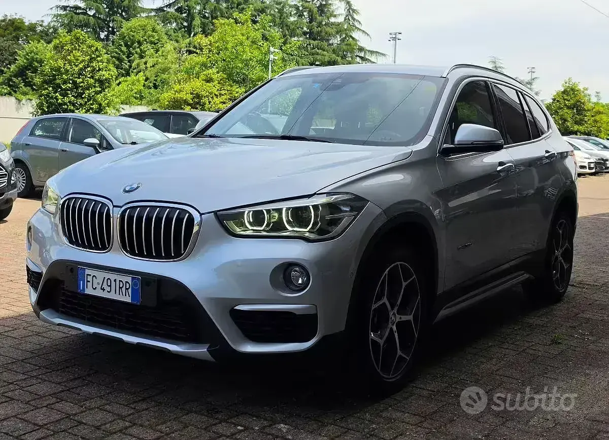 Usata BMW X1 xLine 151 CV (111 kW) 2016 Bianco SUV