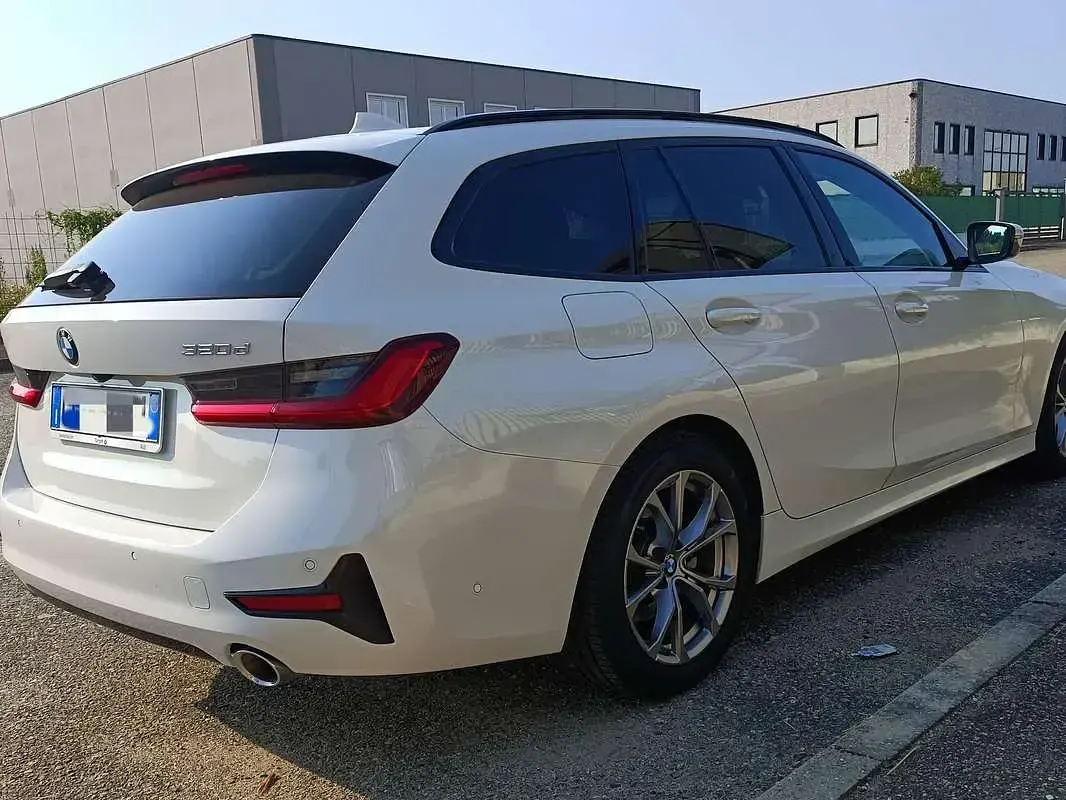 Usata BMW 320 Sport Line 190 CV (139 kW) 2020 Bianco Station wagon