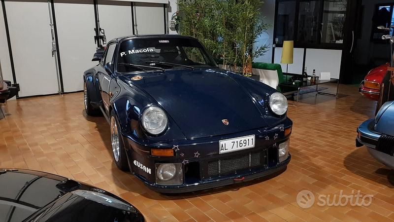 Usata Porsche 930 Turbo 1987 Blu Coupé