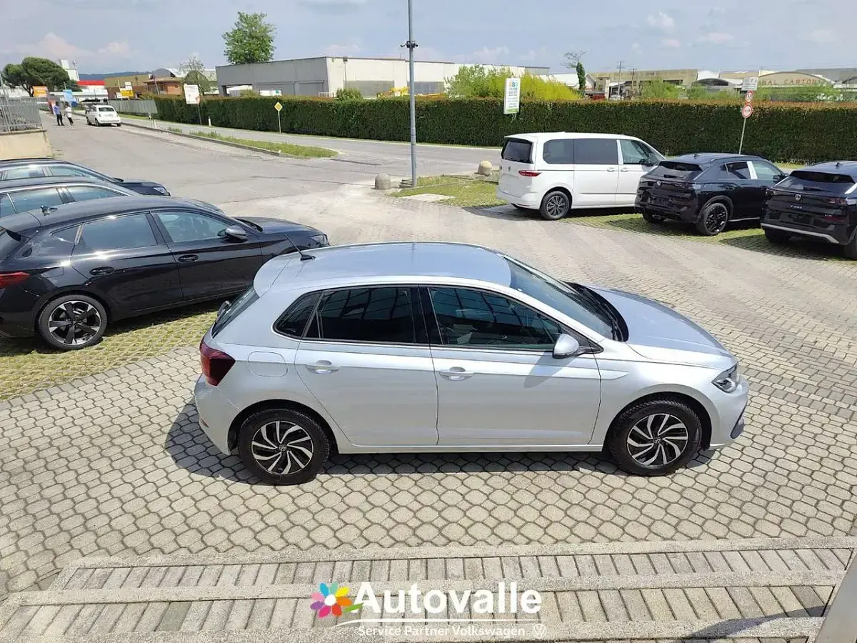 Usata VW Polo Life 95 CV (69 kW) 2023 Argento Utilitaria