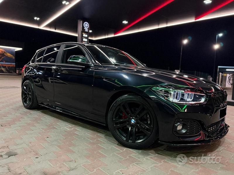 Nero Usata 2015 BMW 118 M Sport Due volumi | 13.200 € (Buon prezzo) - Immagine 1/4