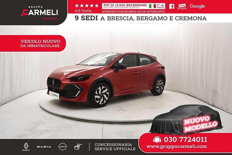 Nuova Renault Clio V Evolution 114 CV (83 kW) 2026 Rosso assoluto Berlina