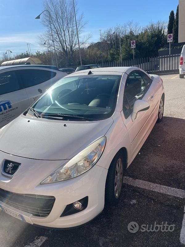 Usata Peugeot 207 CC 112 CV (82 kW) 2013 Bianco Cabrio