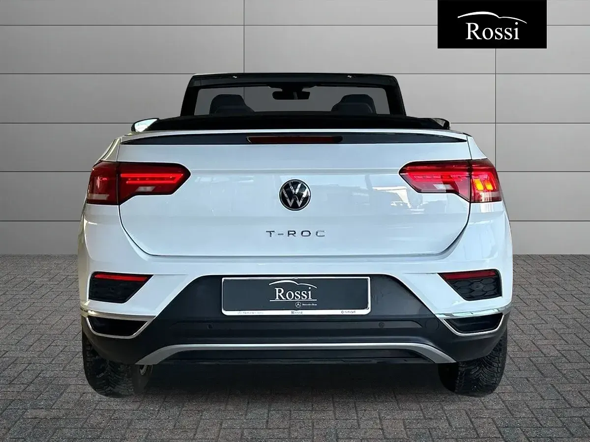 Usata VW T-Roc Cabriolet Style 116 CV (85 kW) 2020 Bianco Cabrio