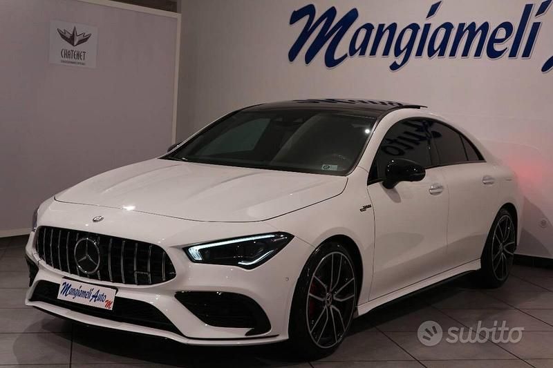 Usata Mercedes CLA220 Premium 190 CV (139 kW) 2019 Bianco Berlina