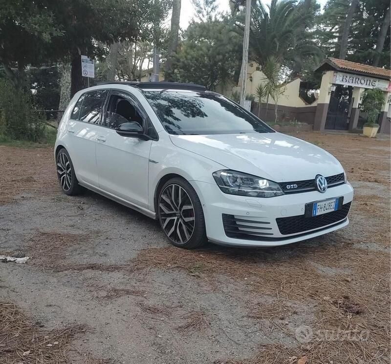 Usata VW Golf VII 184 CV (135 kW) 2016 Bianco Berlina