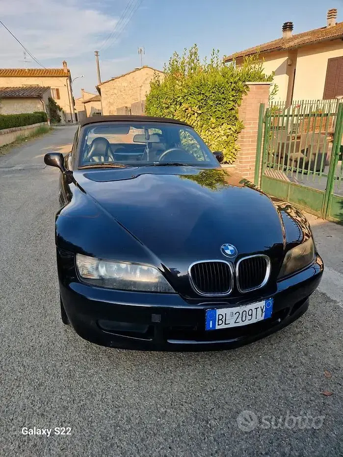 Usata BMW Z3 1996 Nero Cabrio