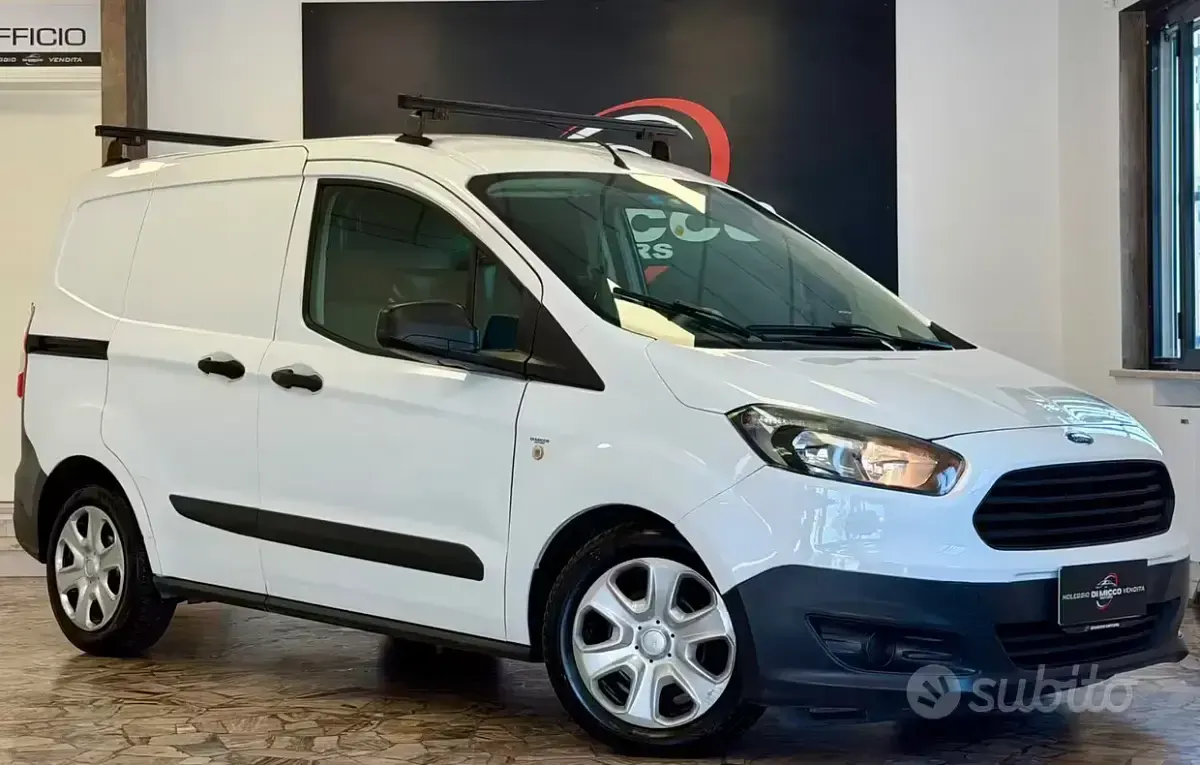 Usata Ford Transit Courier Trend 76 CV (55 kW) 2018 Bianco Furgone