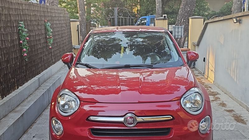 Usata Fiat 500X 95 CV (69 kW) 2017 Rosso SUV