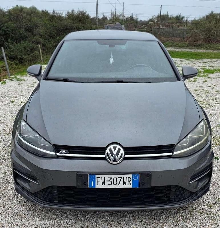 Usata VW Golf VII R-line 116 CV (85 kW) 2019 Grigio Berlina